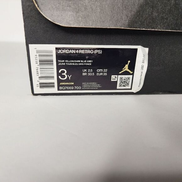 Jordan Retro 4 Lightning sneakers - Picture 6 of 6